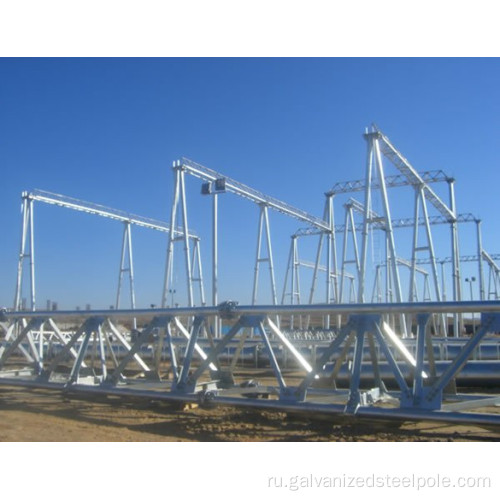 Обосновенные конструкции монополь стальной стальной шестер
